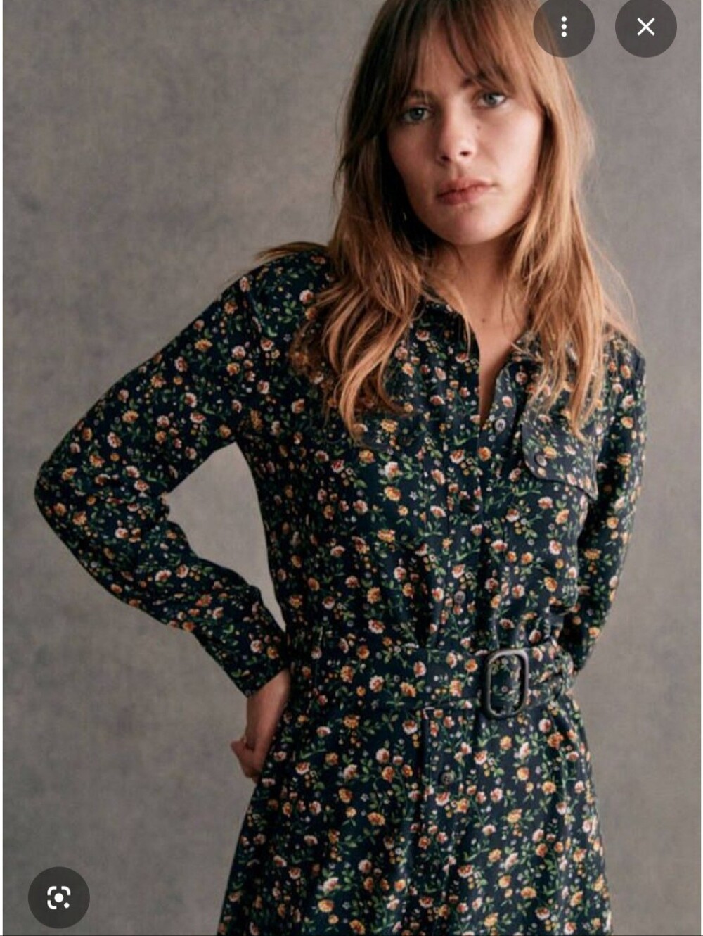 Sezane Tea Dress, Size 36
